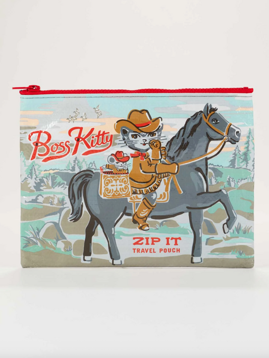 Boss Kitty Zipper Pouch