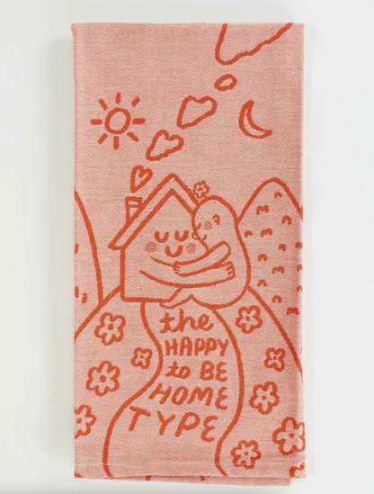 Happy to Be Home Woven Dish Towel