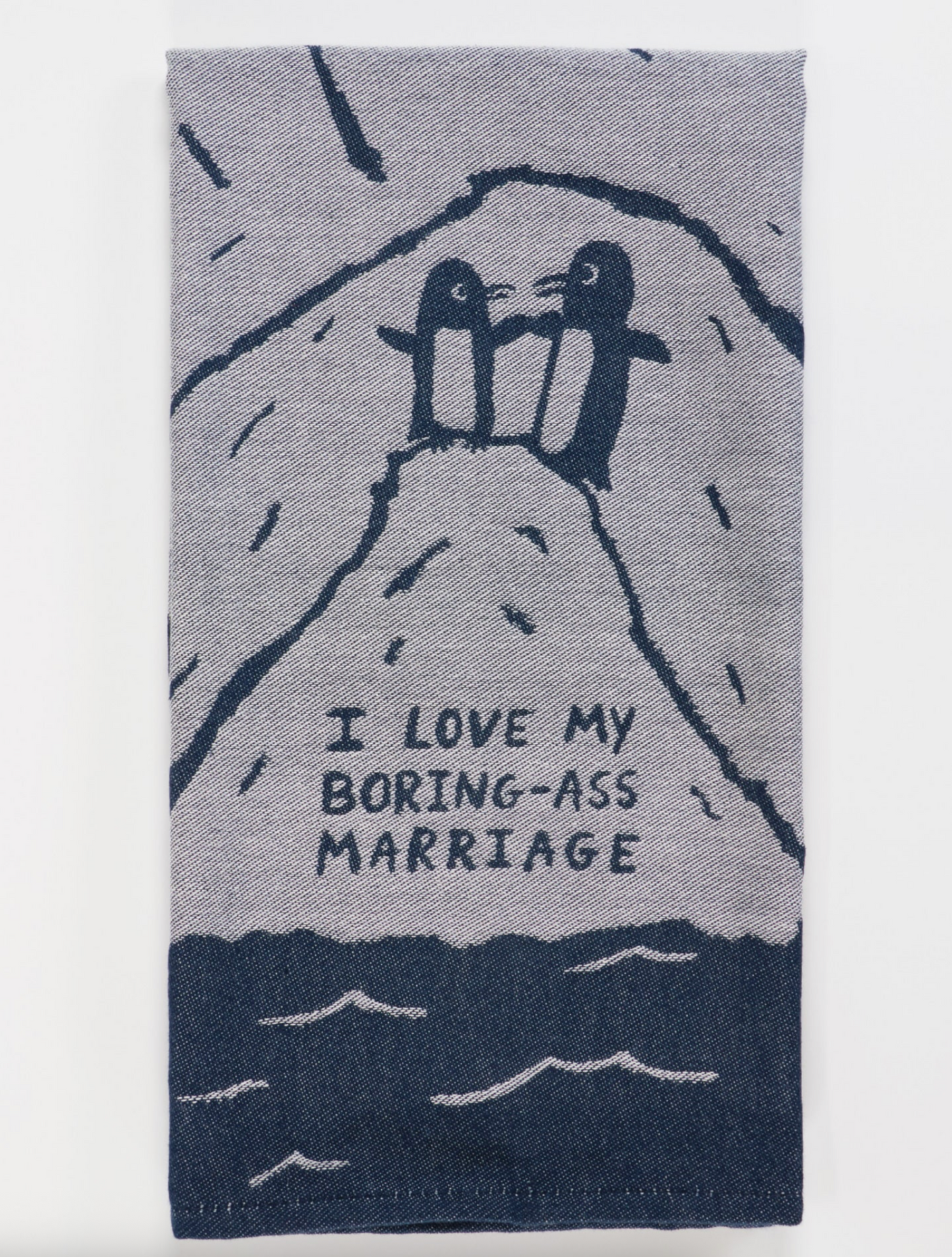 Boring-Ass Marriage Woven Dish Towel