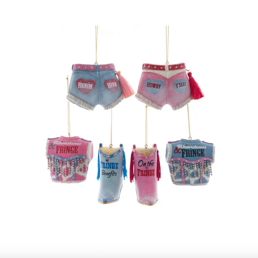 Cowboy Themed Ornament