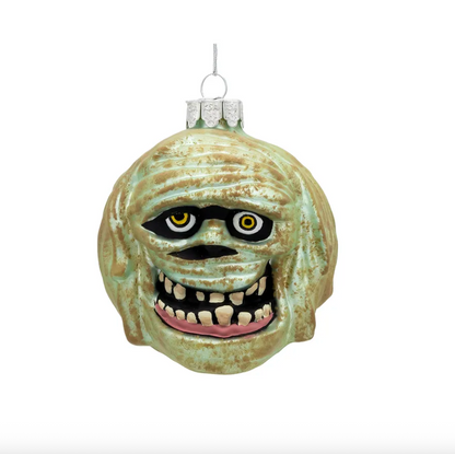 Glass "Mummzy" Mummy Ornament