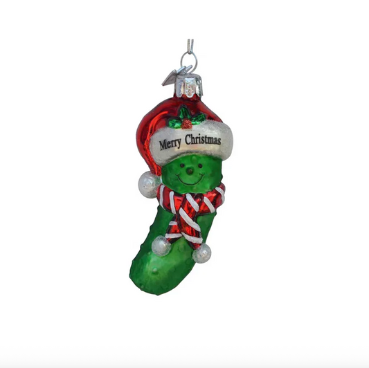 Merry Christmas Pickle Ornament