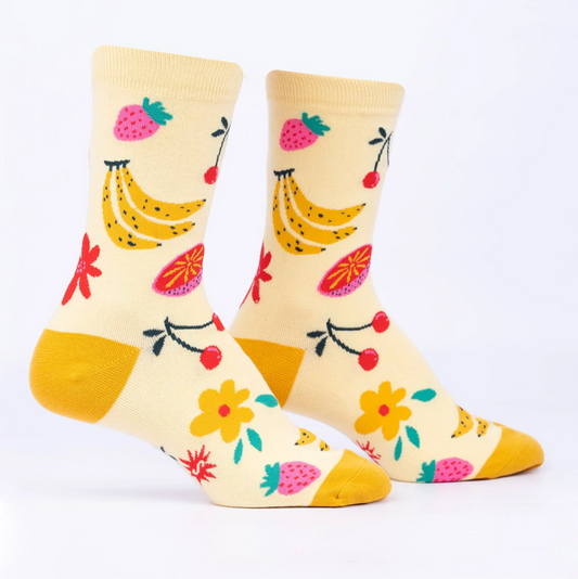 Fruity Bloom Crew Socks