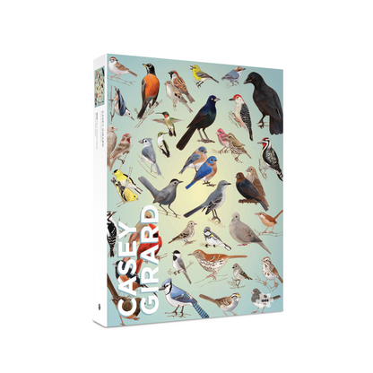 Casey Girard: Backyard Birds 1000-Piece Jigsaw Puzzle