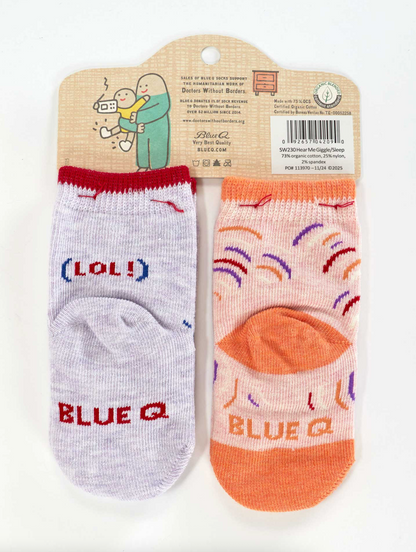 Hear Me Giggle / Sleep Baby Socks