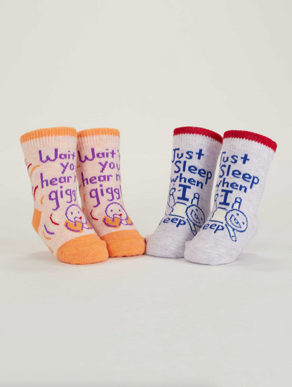 Hear Me Giggle / Sleep Baby Socks