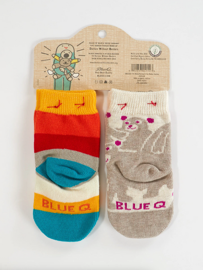 I'm New / Screaming Baby Socks