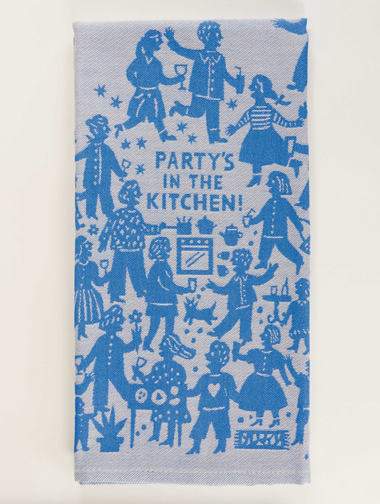 Party In The Kitchen Dish Towel