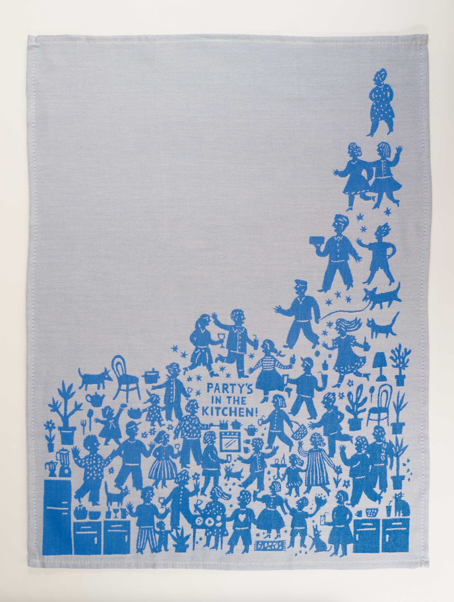 Party In The Kitchen Dish Towel