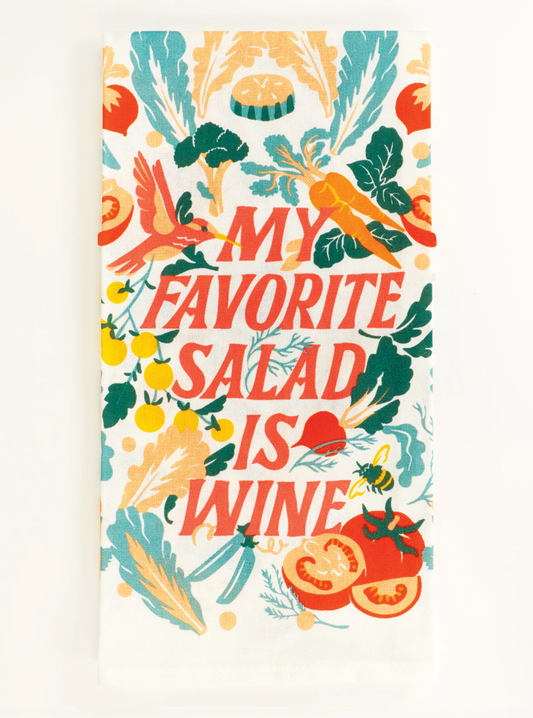 My Favorite Salad  Dish Towel