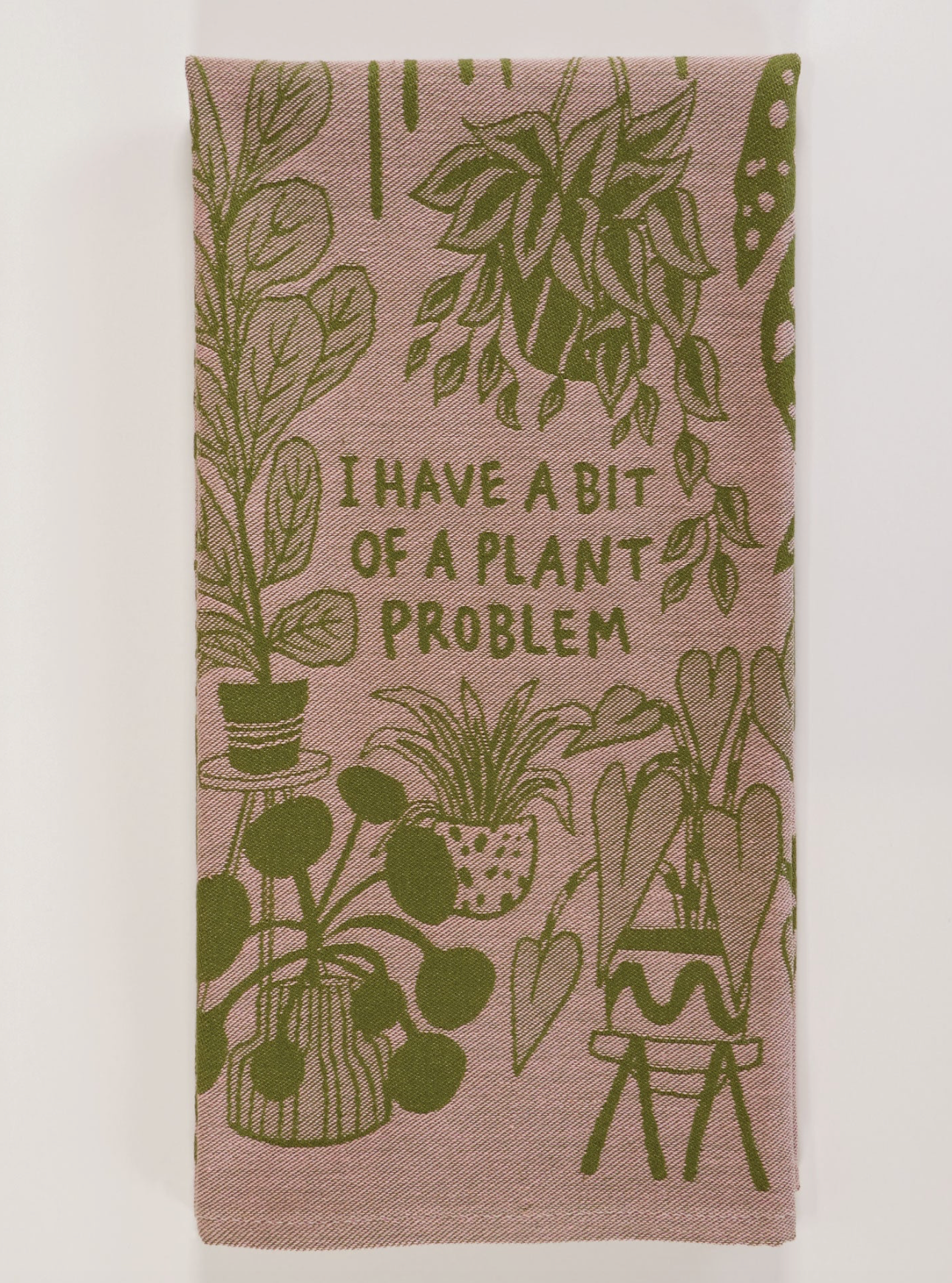 Plant Problem Woven Dish Towel
