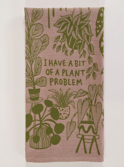Plant Problem Woven Dish Towel