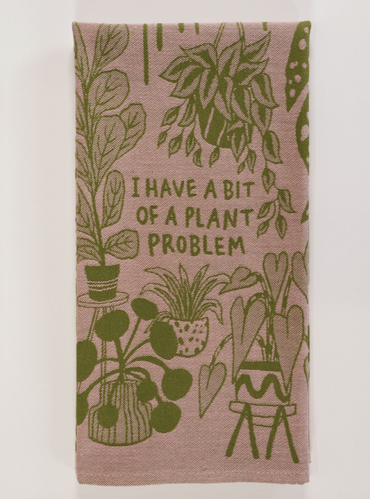 Plant Problem Woven Dish Towel