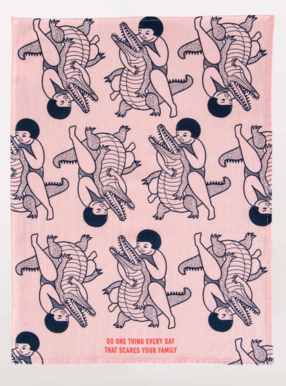 Scares Family Dish Towel