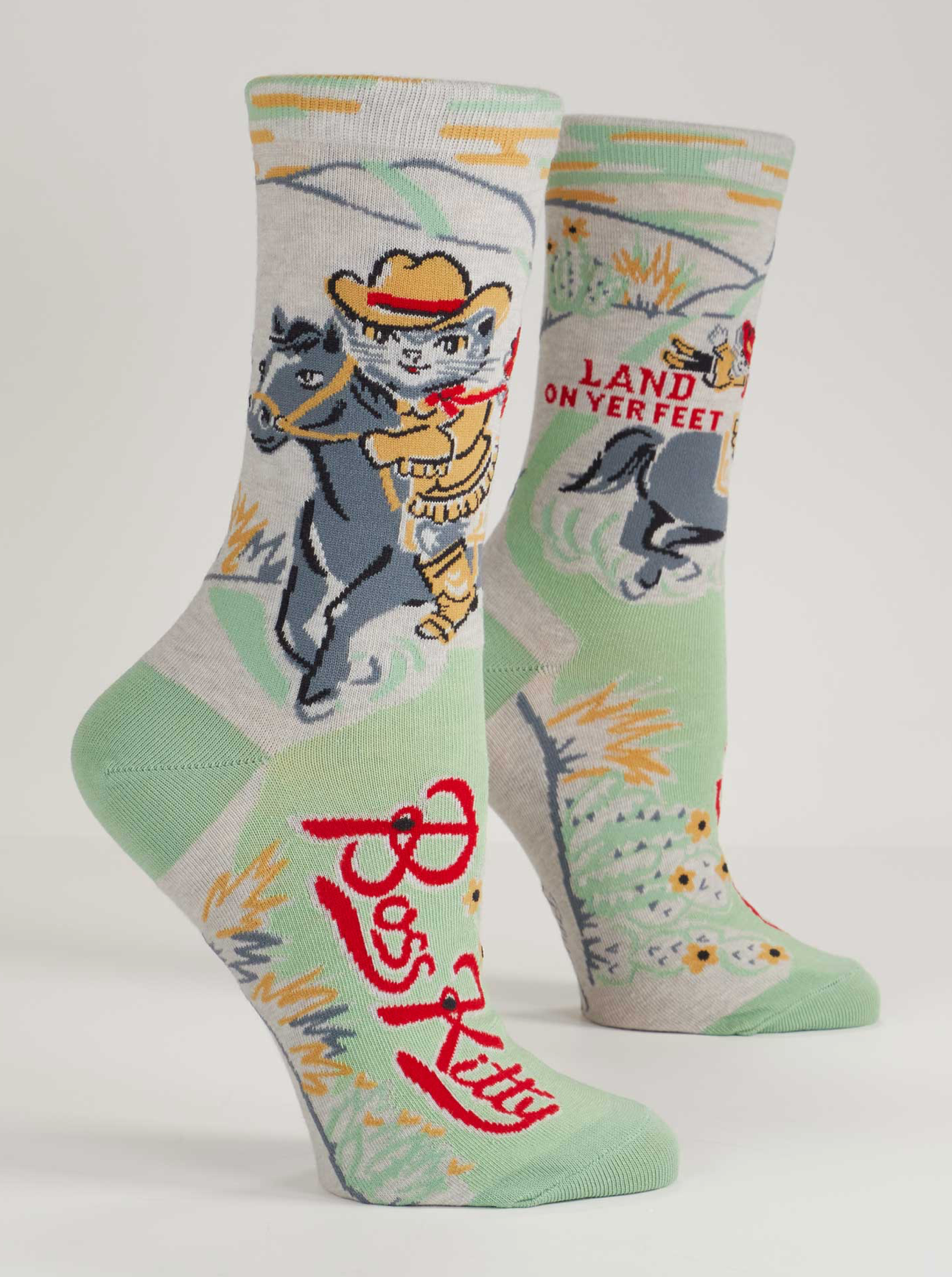 Boss Kitty Women's Crew Socks