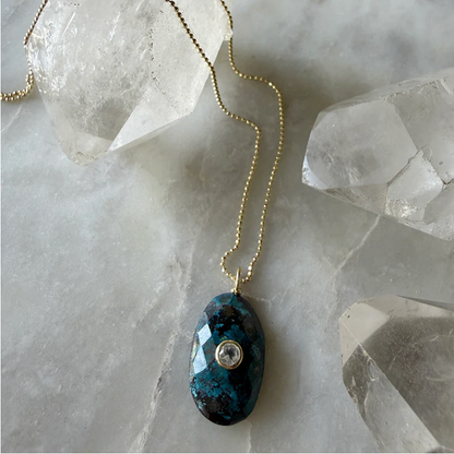 Odelia Chrysocolla Necklace