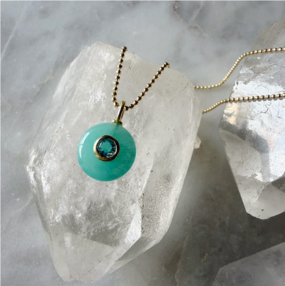 Petite Amazonite Necklace