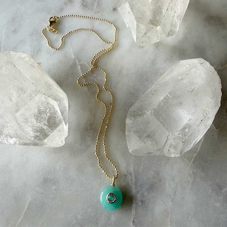 Petite Amazonite Necklace