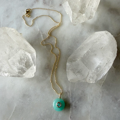 Petite Amazonite Necklace