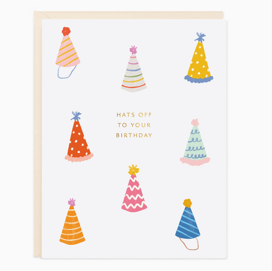 Birthday Hats Card