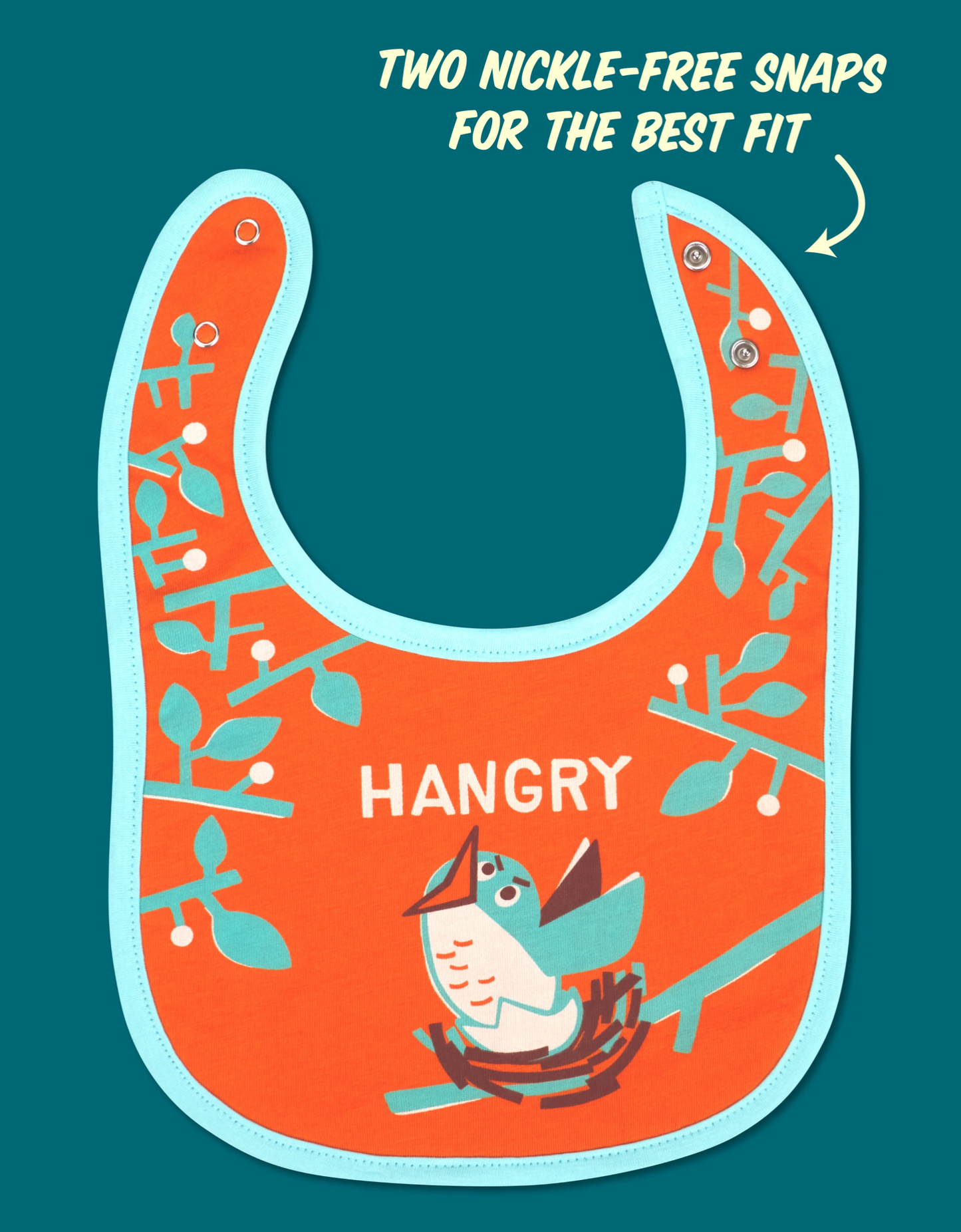Hangry / Cuddle Bug Baby Bibs