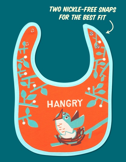 Hangry / Cuddle Bug Baby Bibs