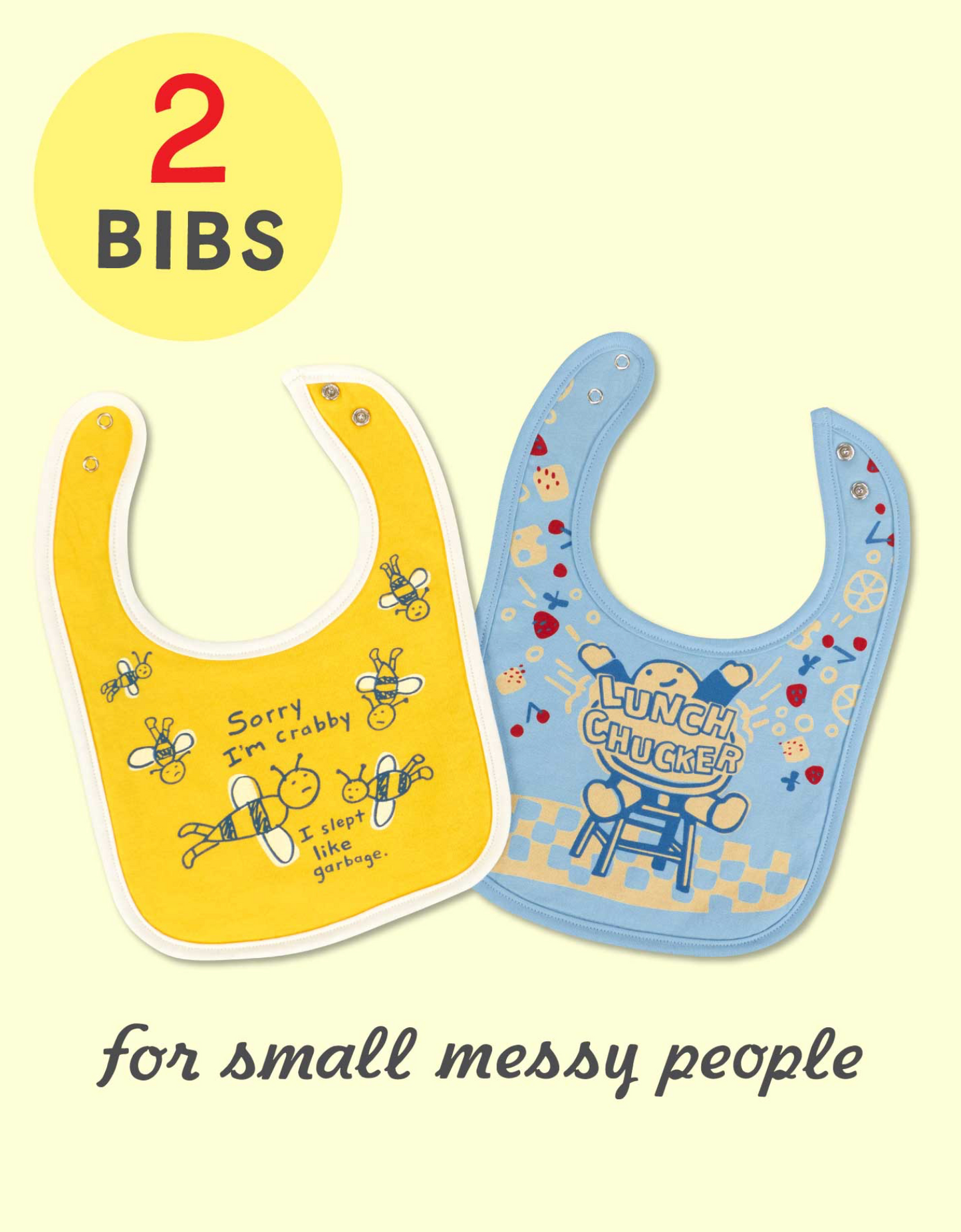 Crabby / Chucker Baby Bibs