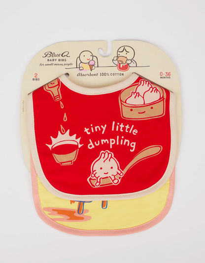 Dumpling / Meltdown Baby Bibs