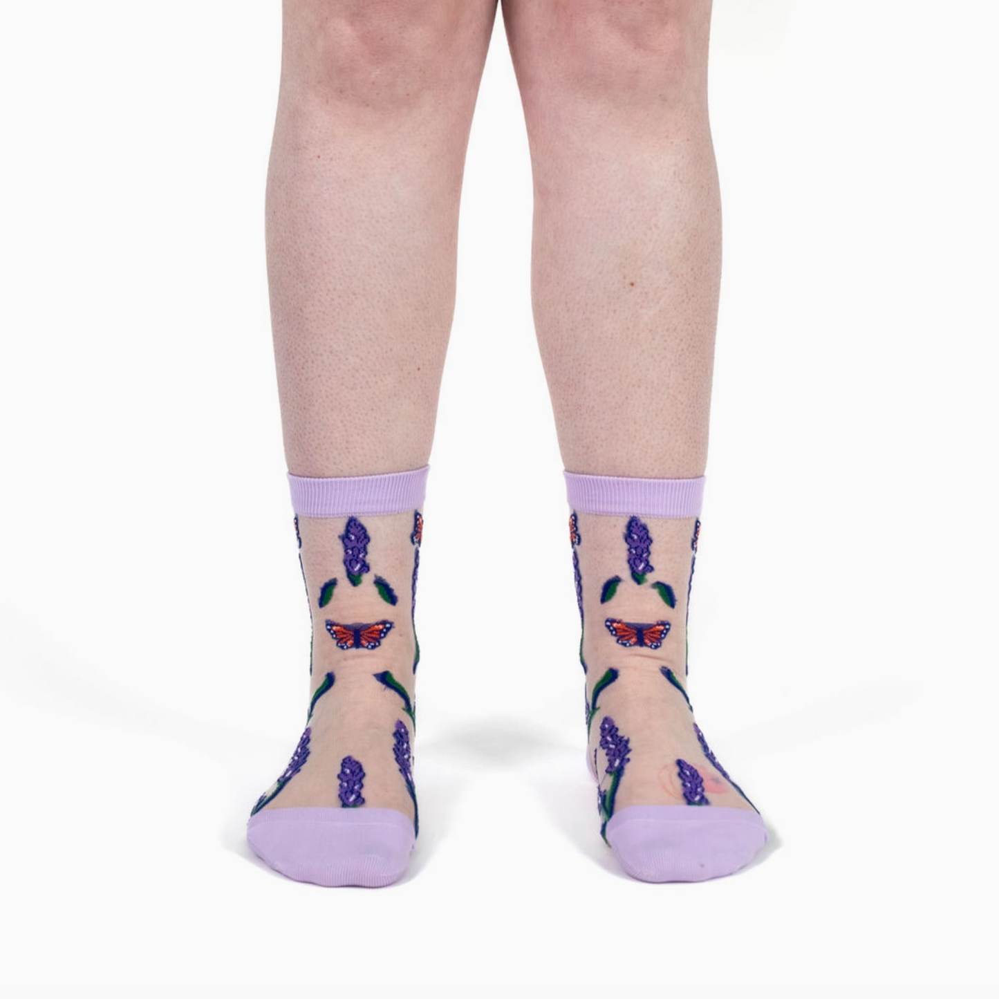 Never Herb Your Enthusiasm Sheer Crew Socks