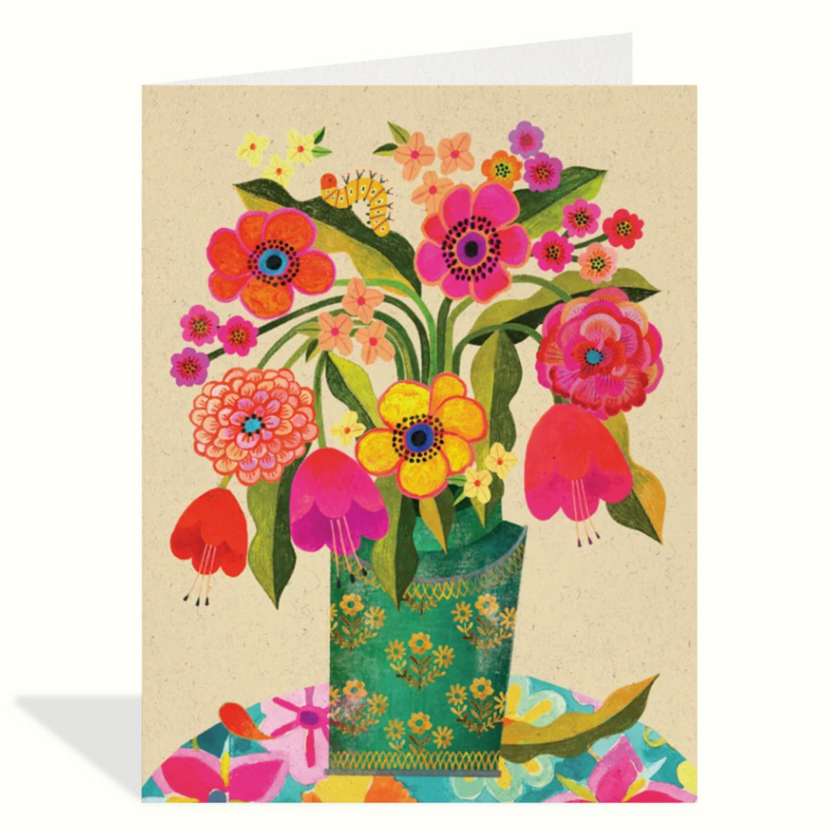 Vibrant Florals Card