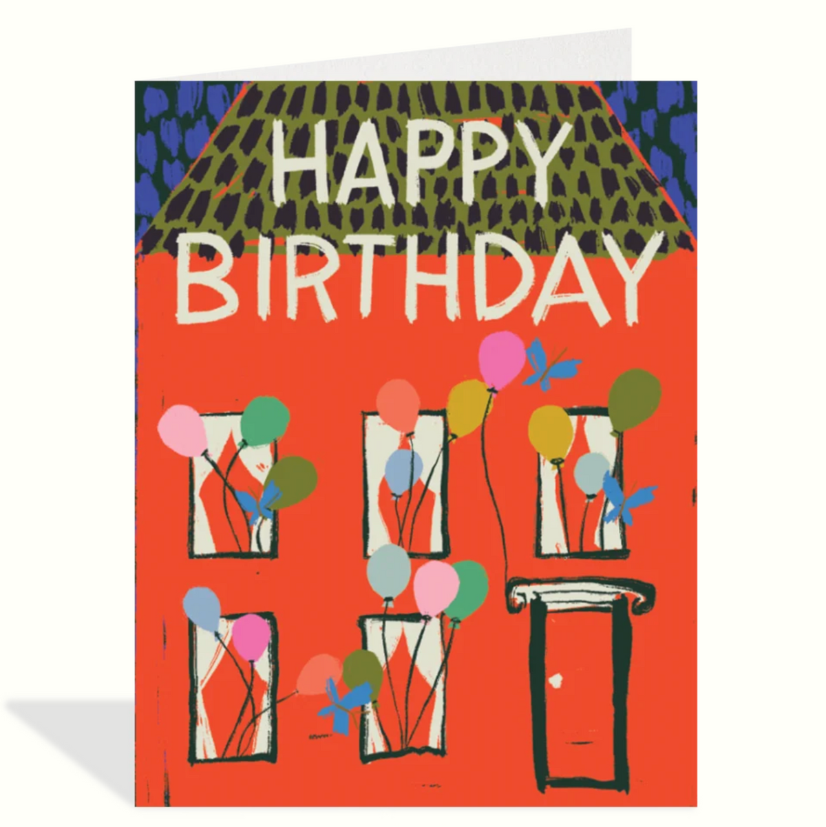 Birthday House Card