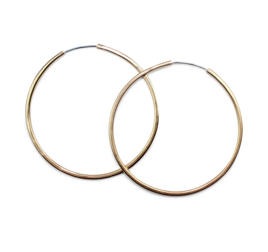 Day Hoops, Gold Fill