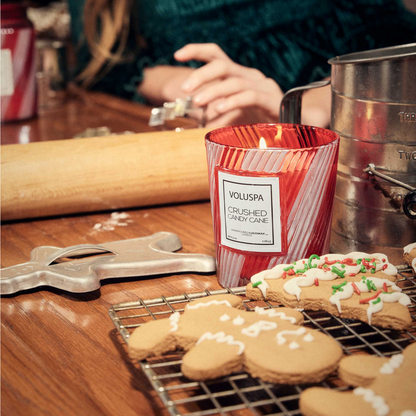 Crushed Candy Cane Candle