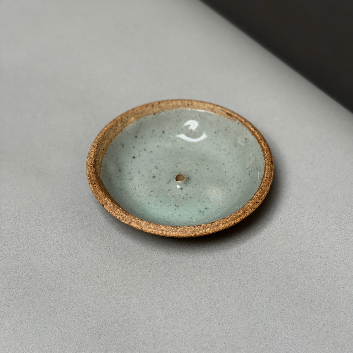 Wabi Sabi Stoneware Incense Holder