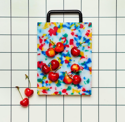 Multi Confetti Cutting Board