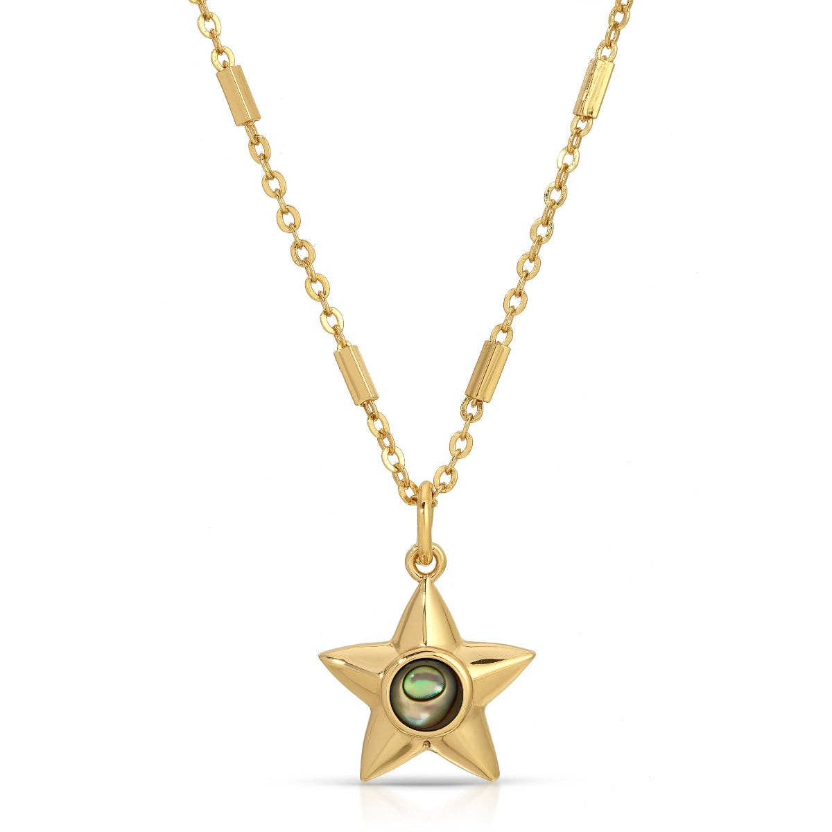 Lucky Star Abalone Necklace