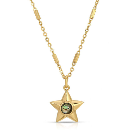 Lucky Star Abalone Necklace