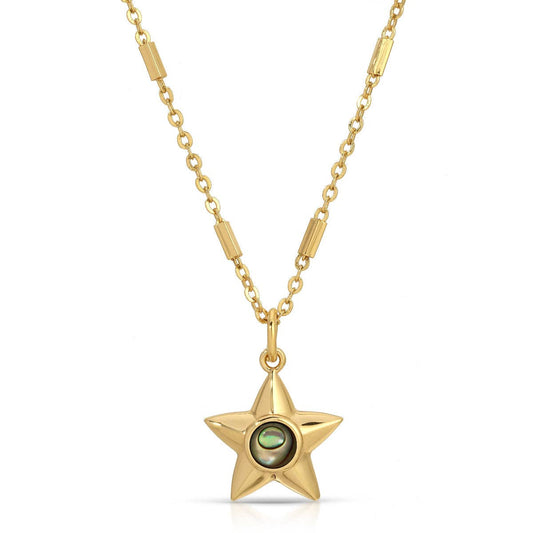 Lucky Star Abalone Necklace