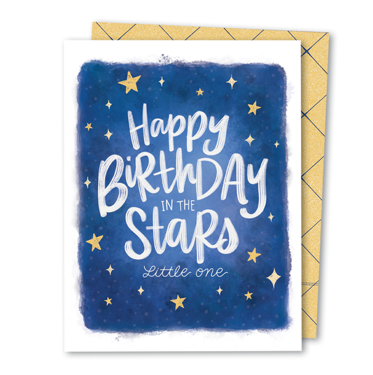 Birthday In The Stars | Miscarriage Baby Loss Birthday Card
