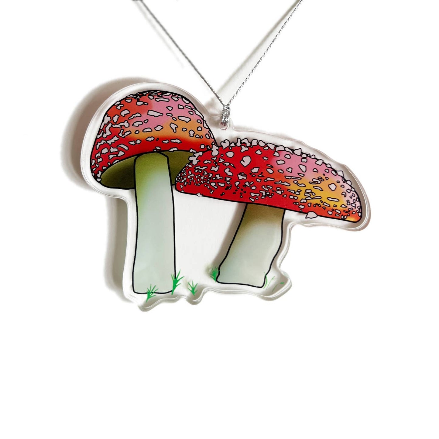 Toadstool Mushroom Christmas Ornament