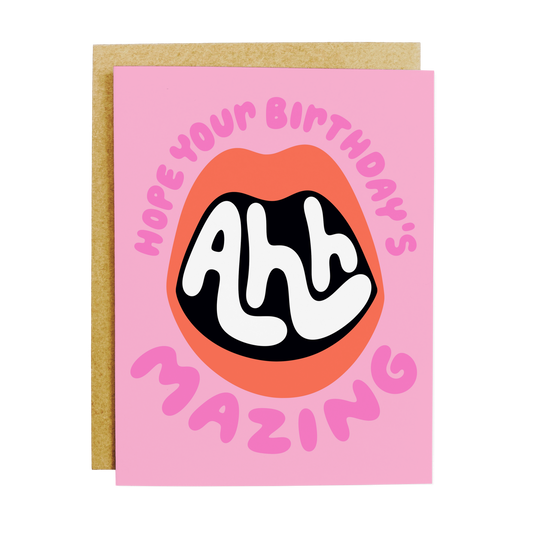 Ahh-mazing Birthday Card