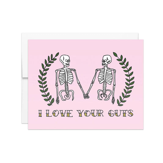 I Love Your Guts Notecard