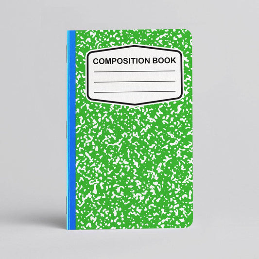 Green Composition Notebook/Journal