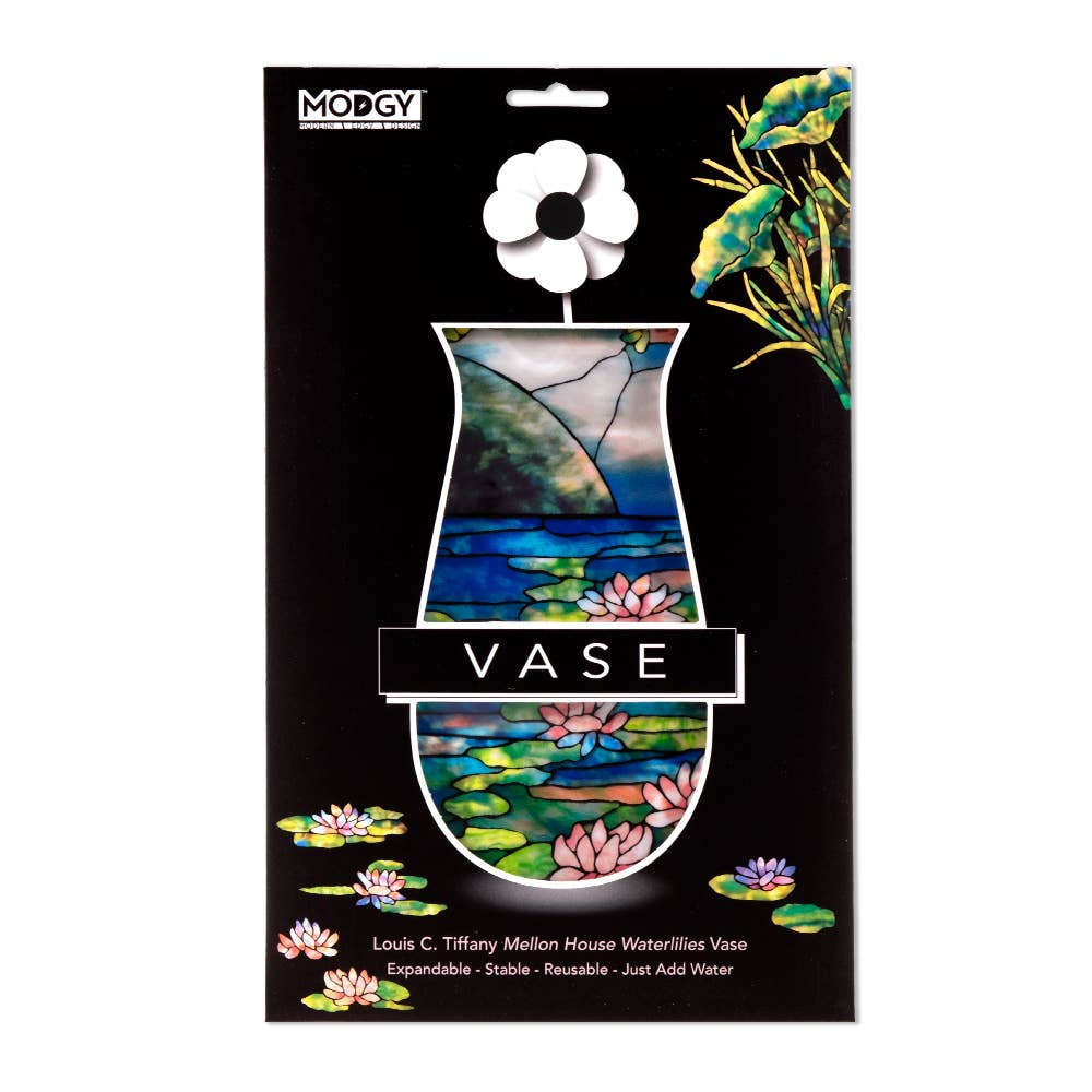 Mellon House Waterlilies Expandable Vase