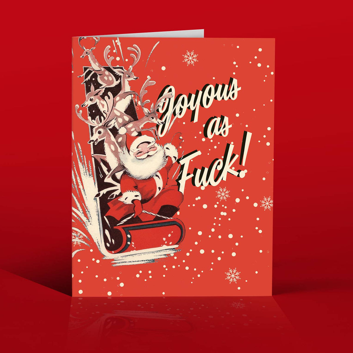 Joyous Sleigh Card