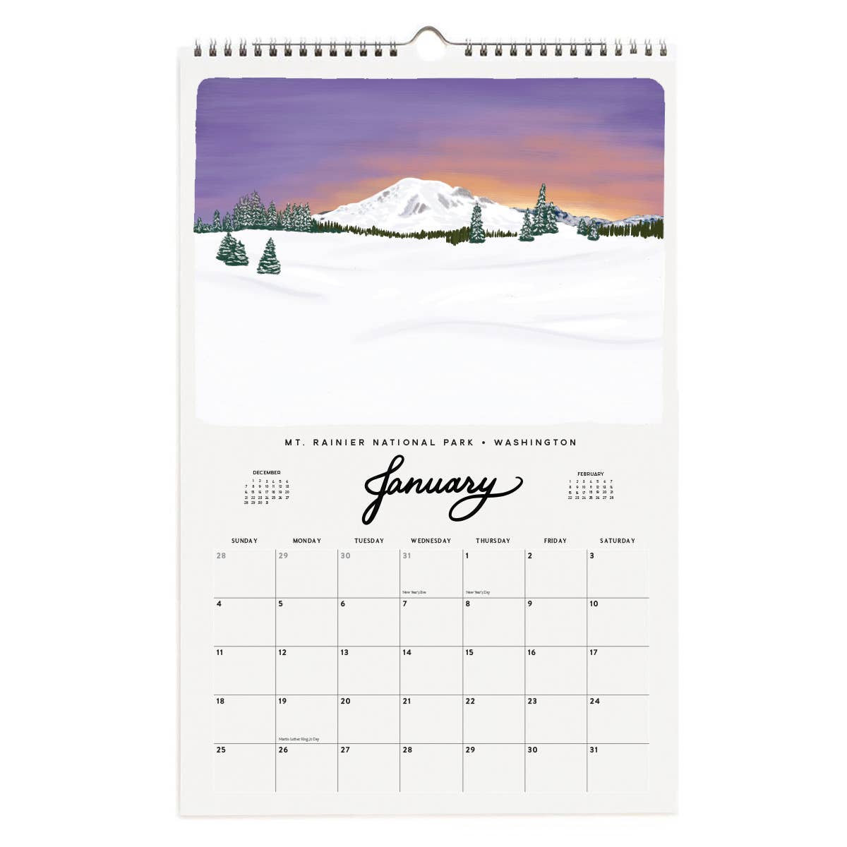 2026 National Parks Appointment Calendar