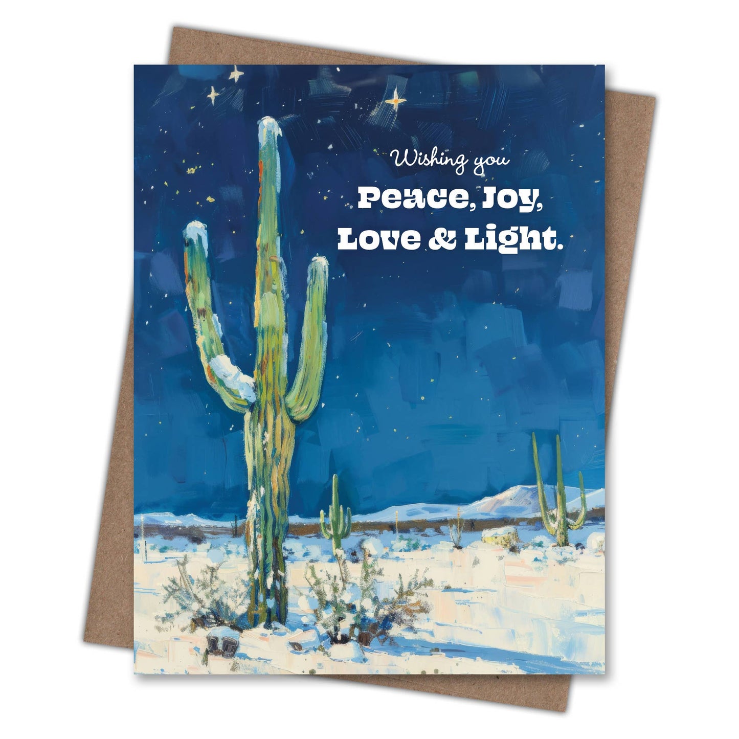 Saguaro Starlight Holiday Season's Greetings Card