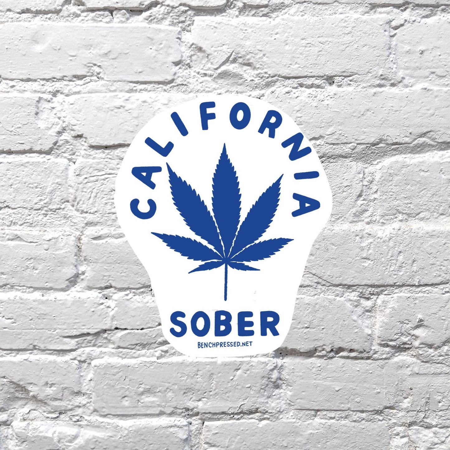 California Sober Sticker