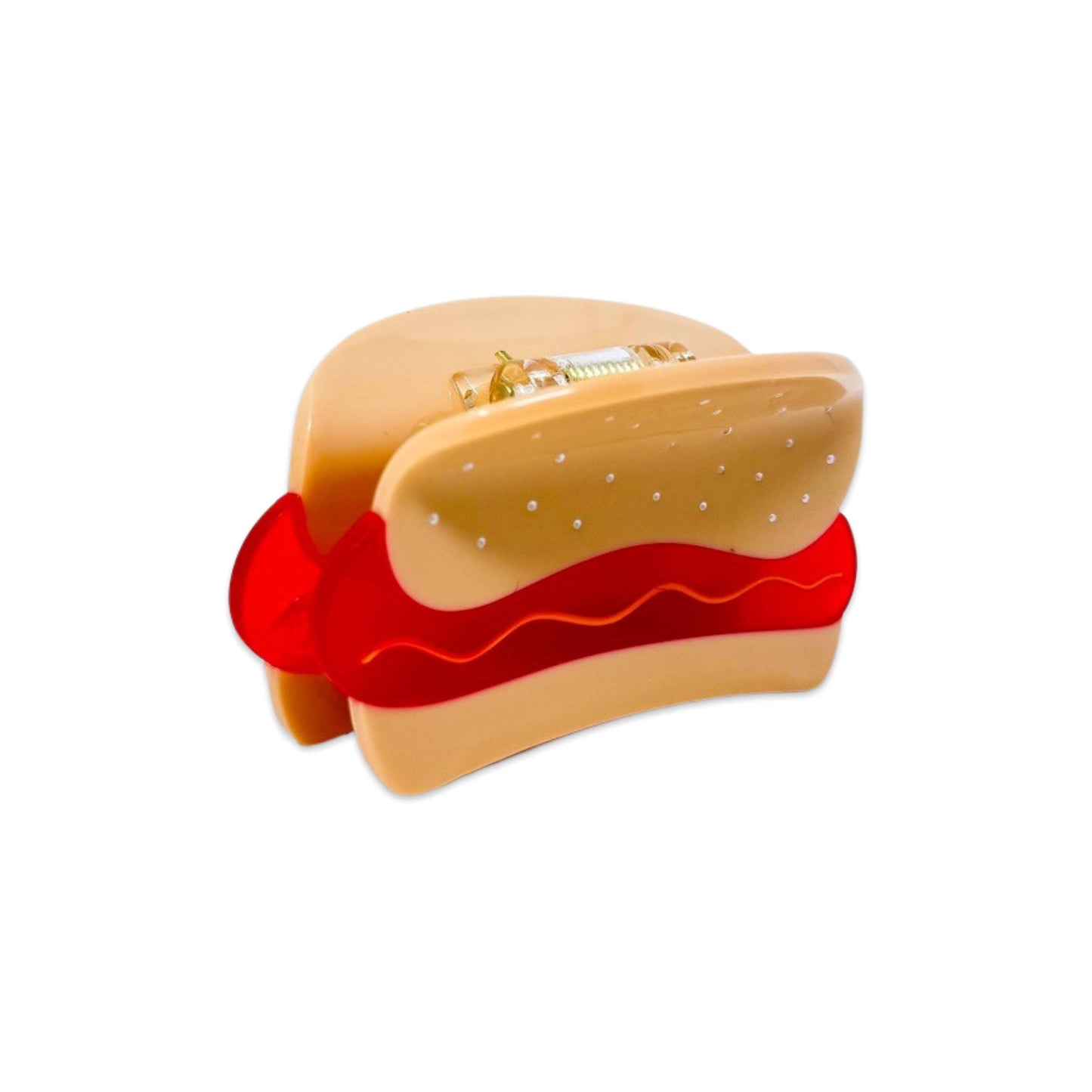 Mini Hot Dog Hair Claw