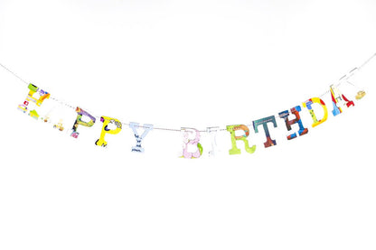 Happy Birthday Phrase Garlands